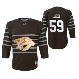 Kinder Nashville Predators Trikot #59 Roman Josi Grau 2020 NHL All Star